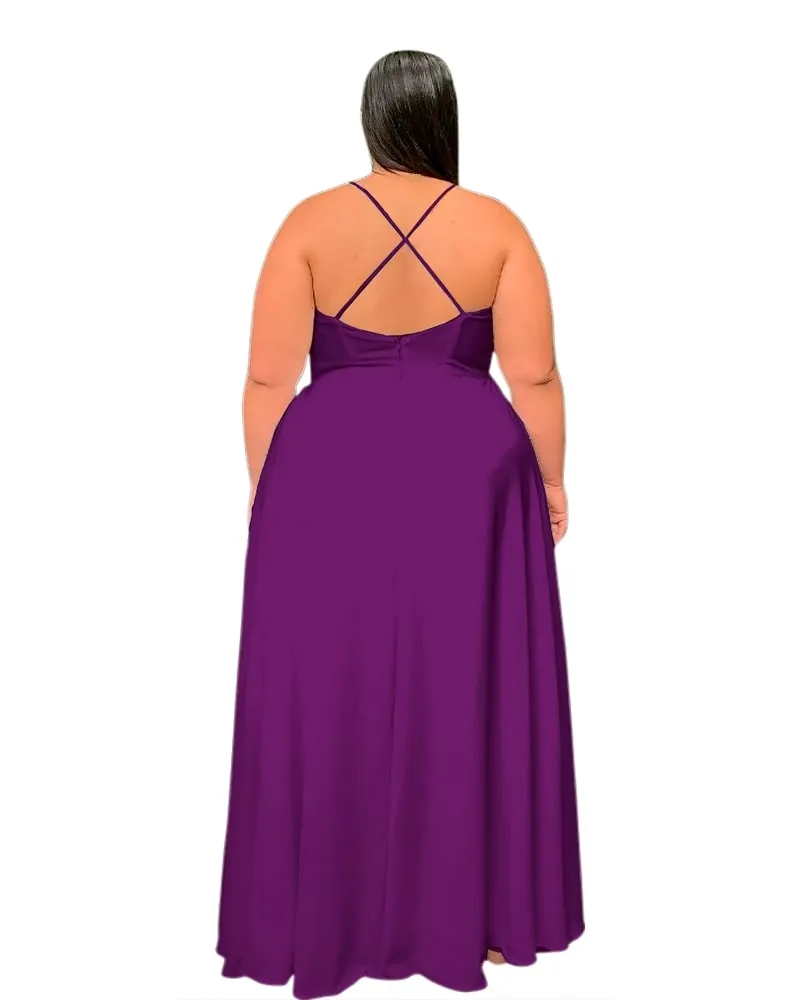 Vestido Longo Perfect Roxo