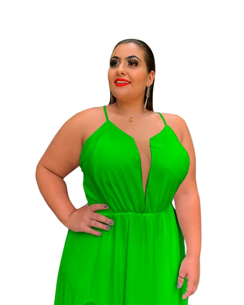 Vestido Longo Perfect Verde Limão