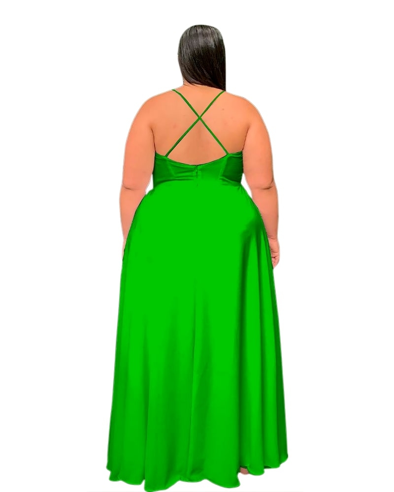 Vestido Longo Perfect Verde Limão