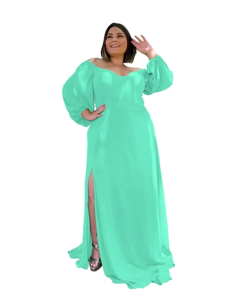Vestido Madrinha de Casamento Verde Limão Lux