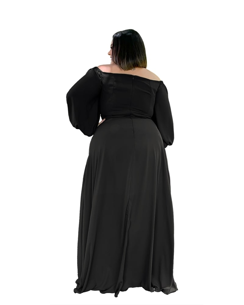 Vestido Madrinha de Casamento Preto Lux