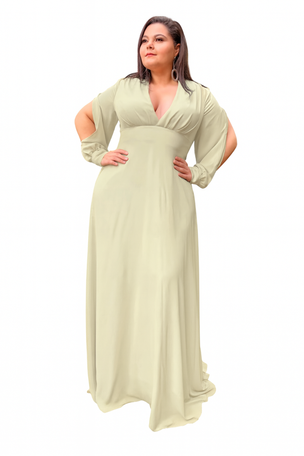 Vestido de Noiva Off White Solange 